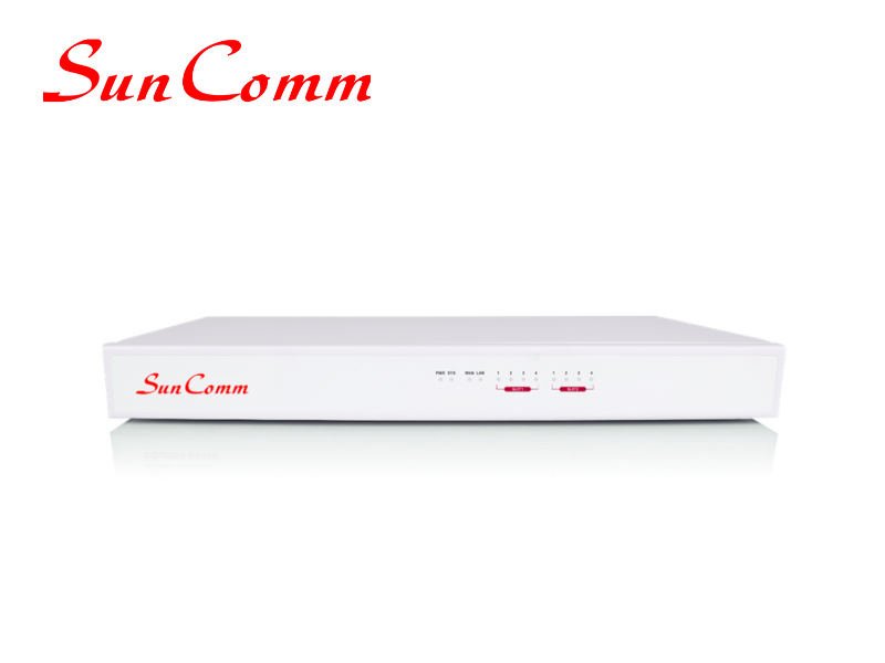 SC-60150T-8O IP PBX with 8 FXO Ports