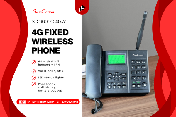 SC-9600C-4GW — 4G Fixed Wireless Phone