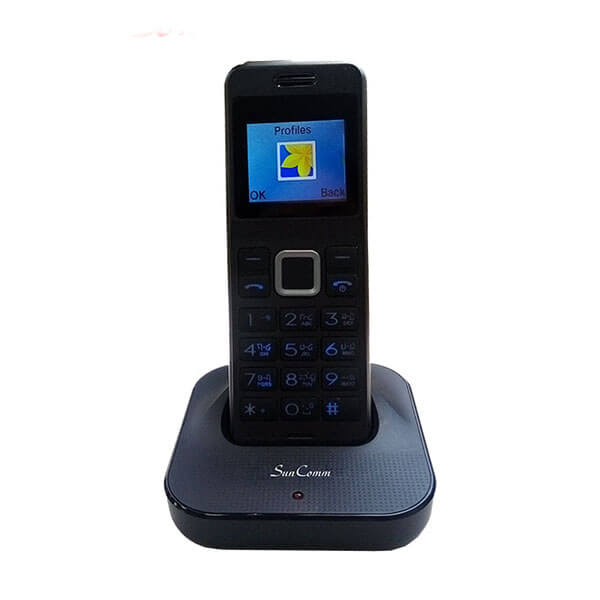 SunComm SC-9003-3G 3G cordless Phone Single SIM or Dual SIM, Color LCD, Micro USB, Voice mail