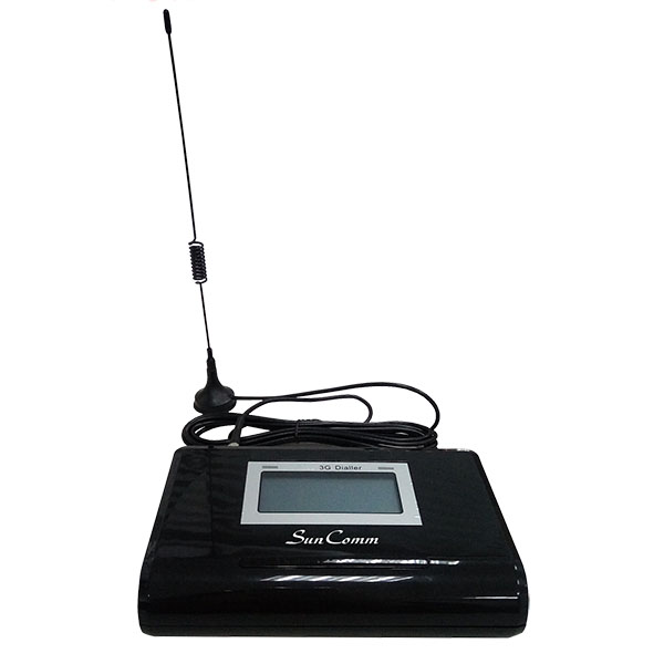 SunComm SC-369-3GT 3G WCDMA Fixed Wireless Terminal (FWT) with 1SIM, 2 x RJ-11 for 3G - Analog network connection, Alarm system, LCD, Caller ID