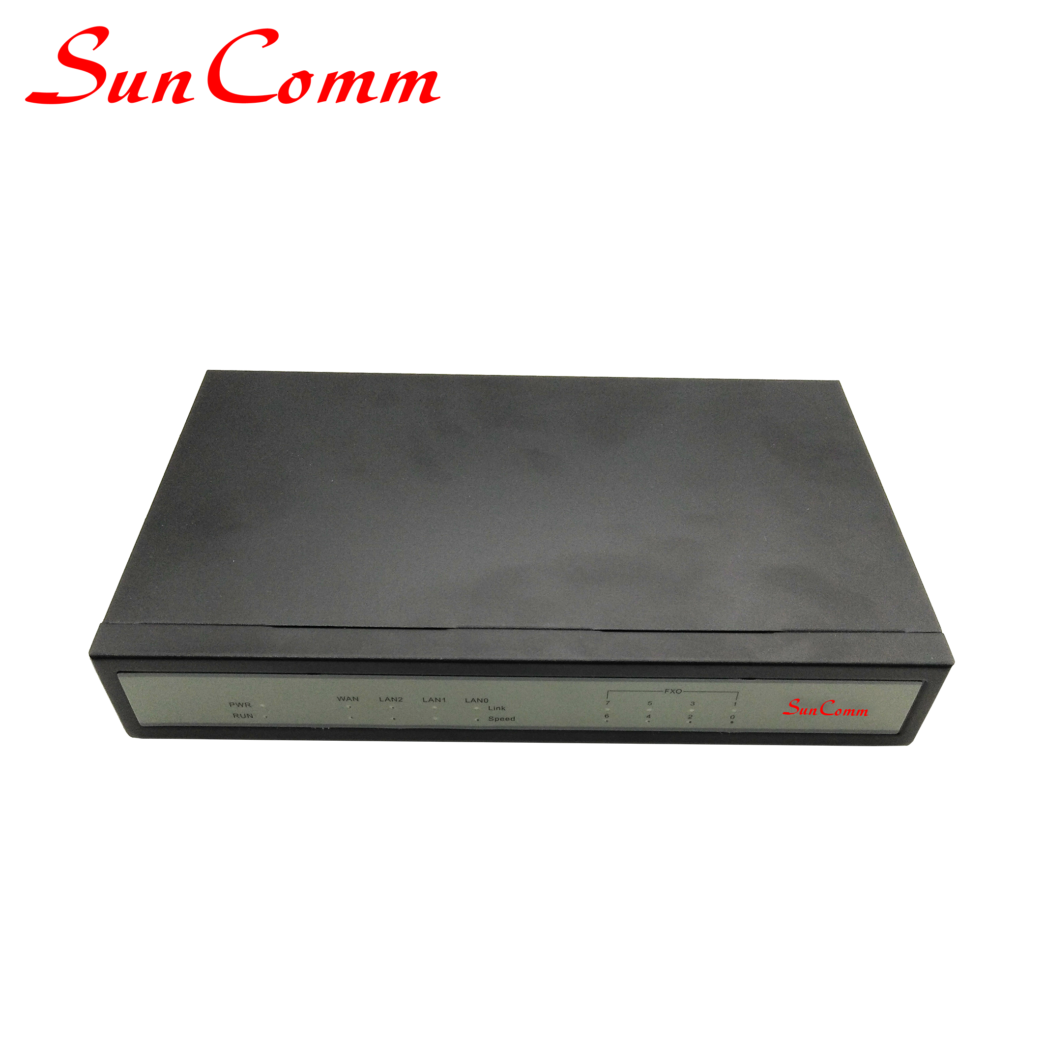 SunComm SC-08-O Analog SIP Gateway with 8 port FXO (8 RJ-11)