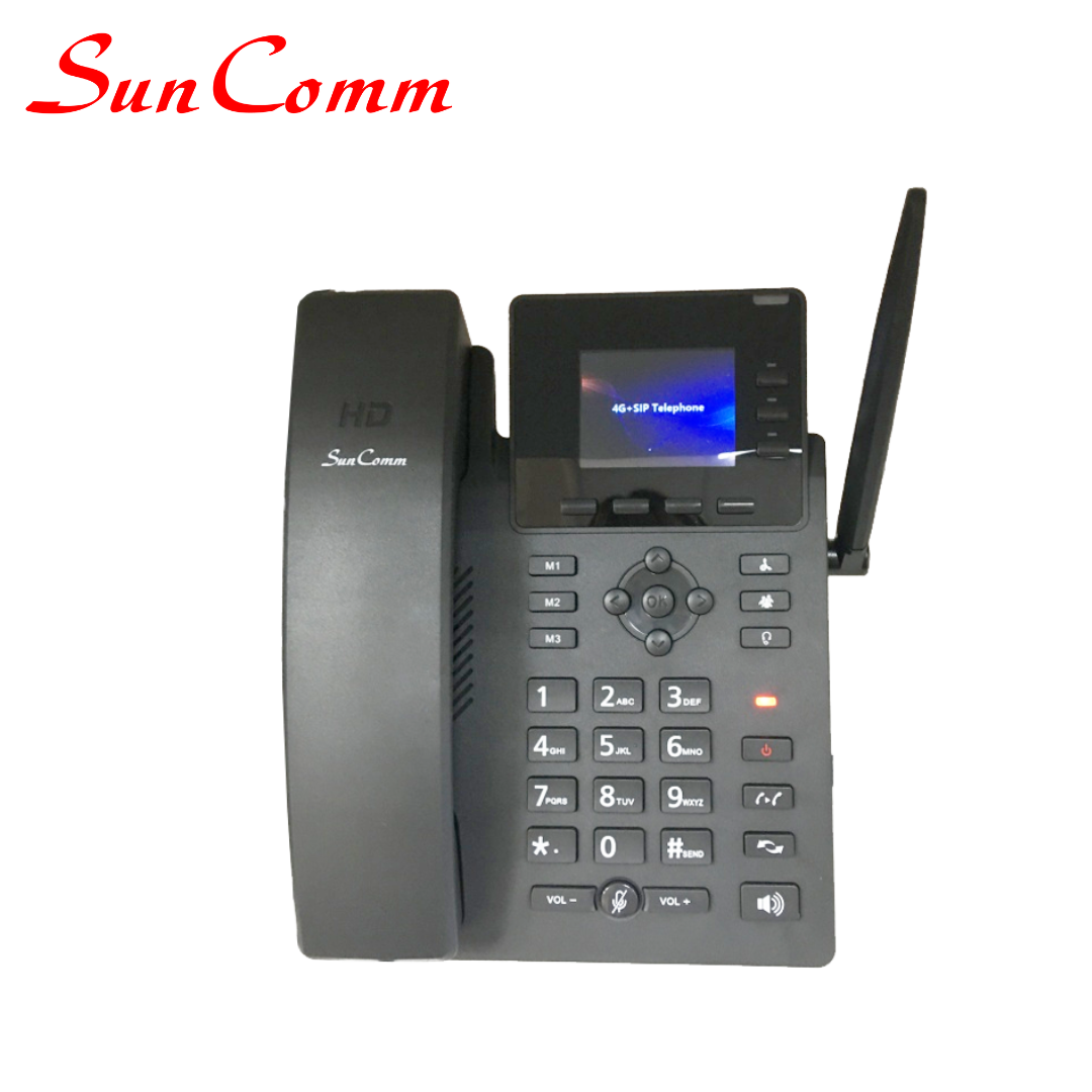 SC-9034-4GP 4G LTE Wireless SIP Phone with WiFi and HD Voice