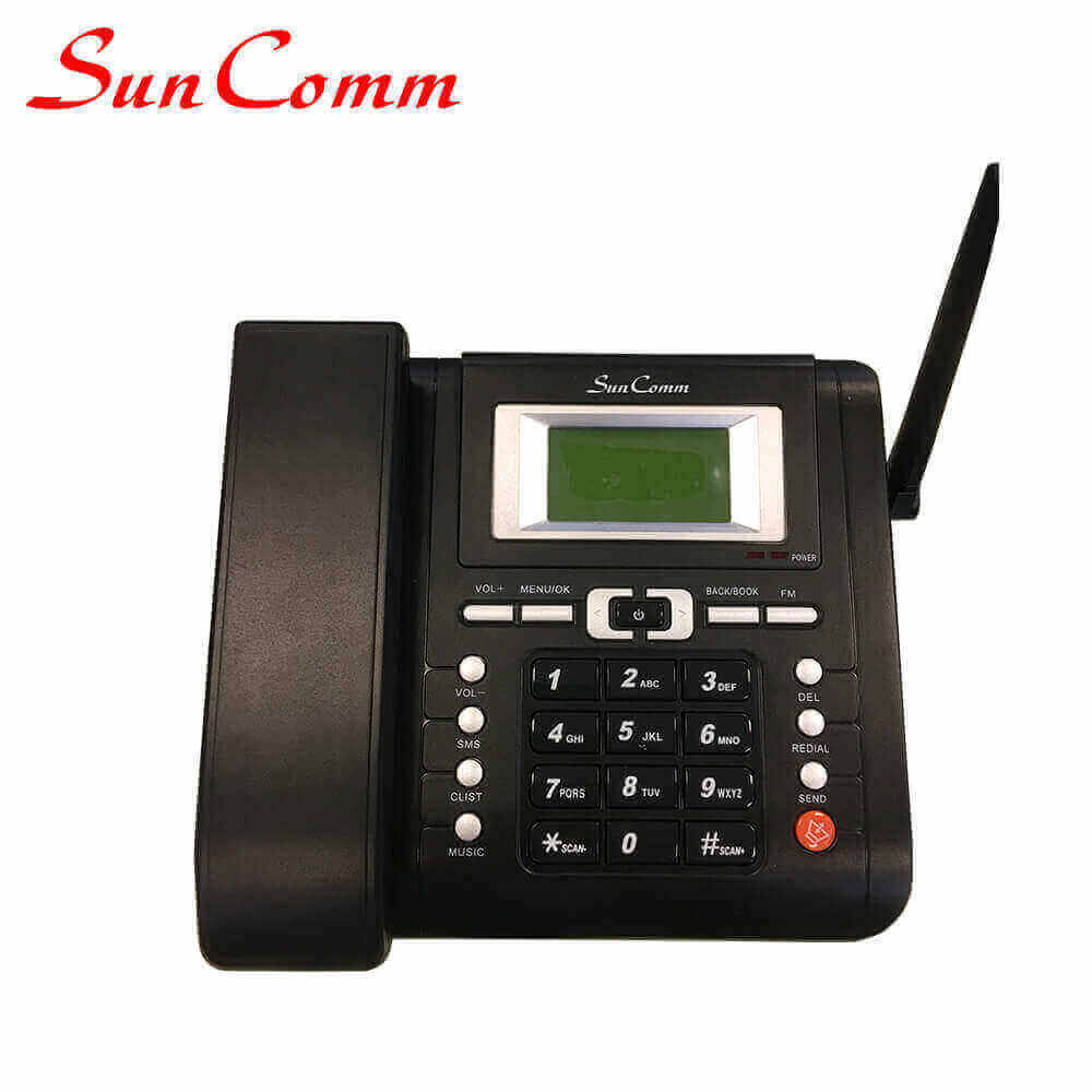 Home, Office 4G LTE Fixed Wireless Phone (FWP) with 1 SIM, WiFi 2.4G, AMR-WB, FDD and TDD, VoLTE