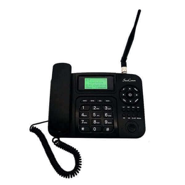 Teléfono inalámbrico fijo 4G con LCD mono, WiFi, AMR-WB, VoLTE, FDD y TDD