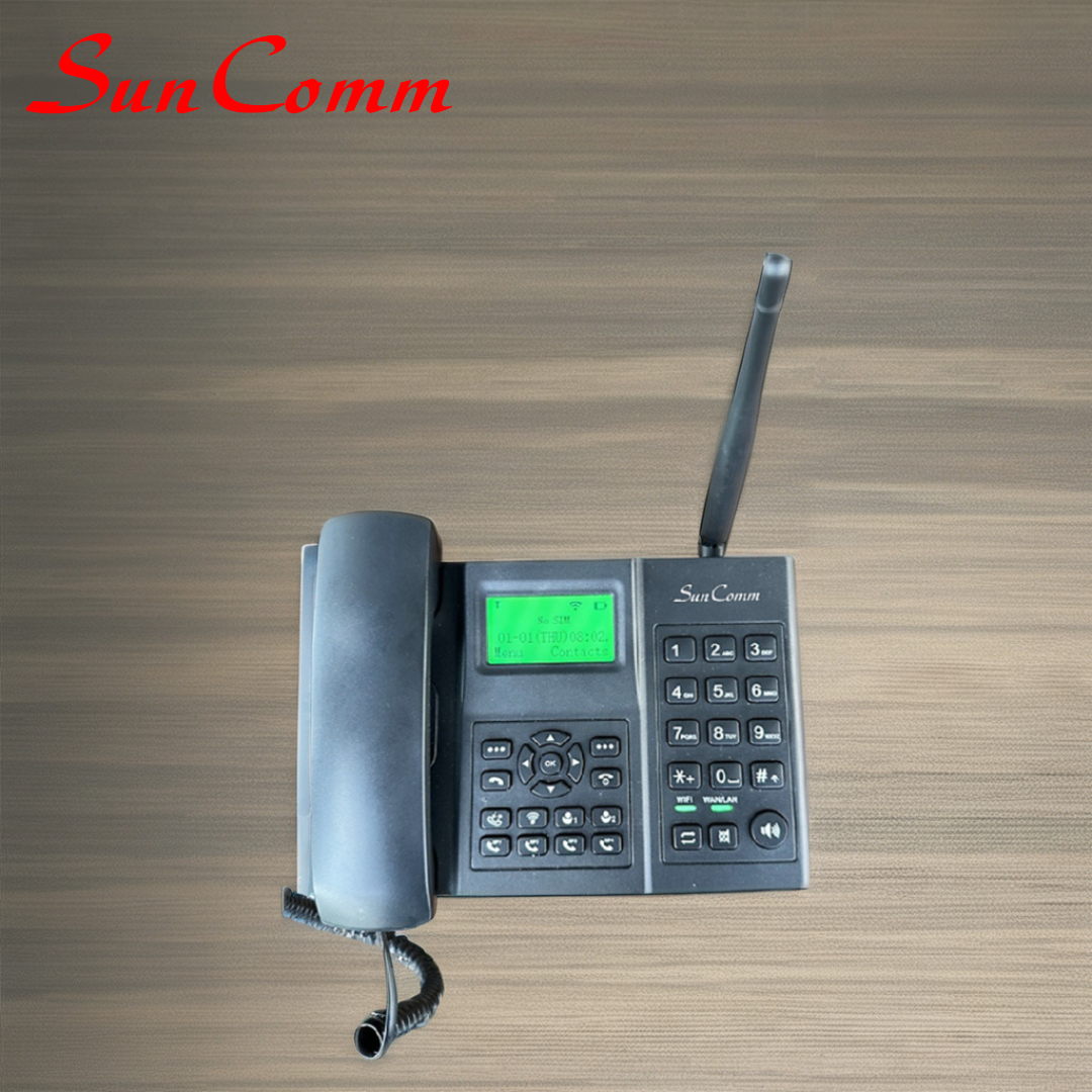 4G FWP Wireless Desktop Phone | VoLTE Calling & Wi-Fi Hotspot Support